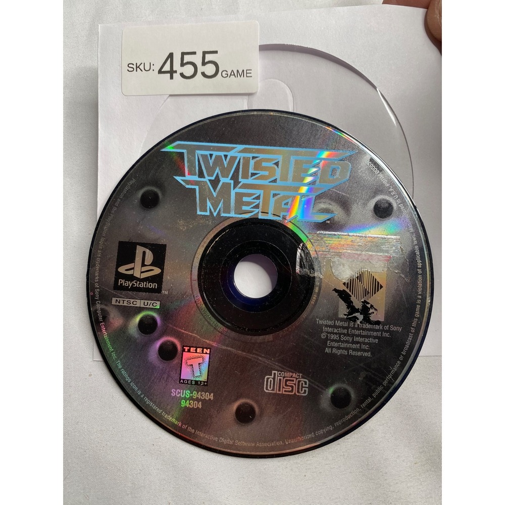 Twisted Metal Sony PlayStation PS1